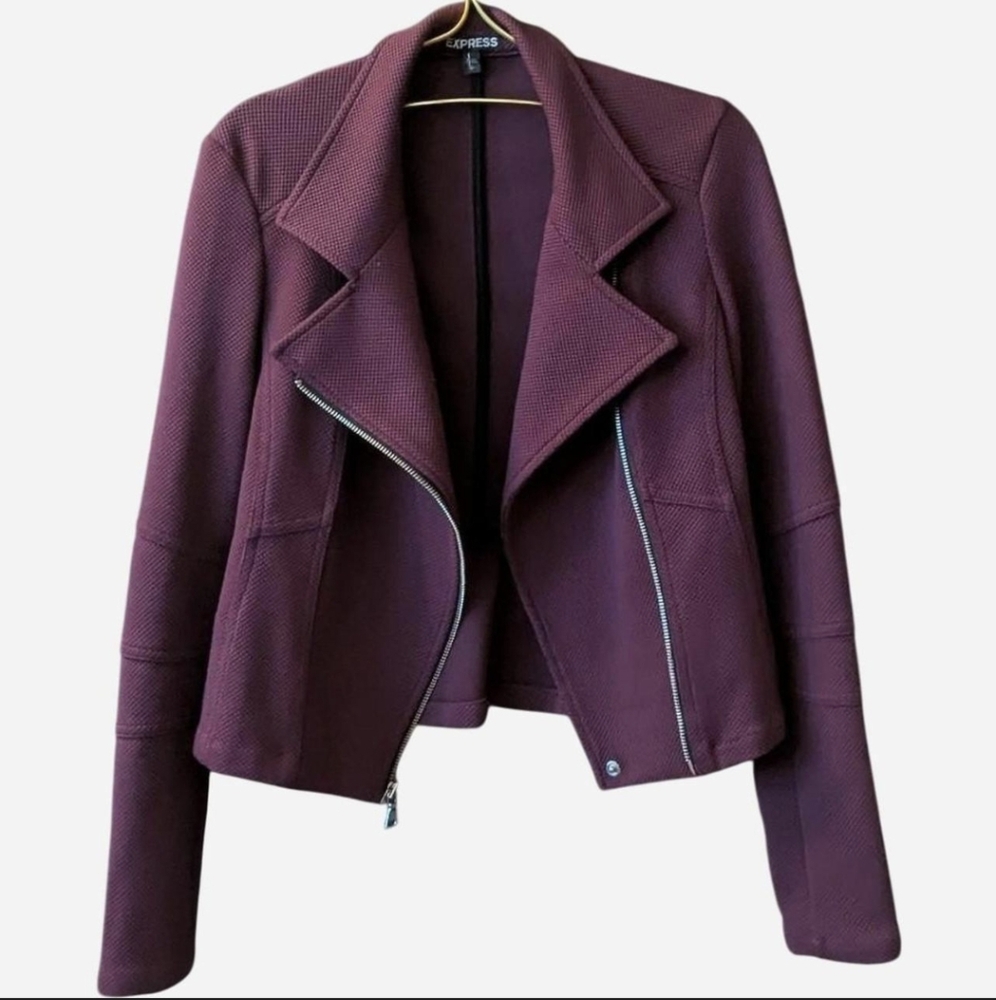 Express Women's Burgundy Jacket